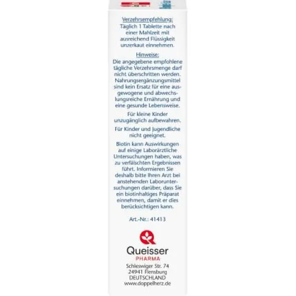 DOPPELHERZ B-Komplex+Folsäure Tabletten 150 St