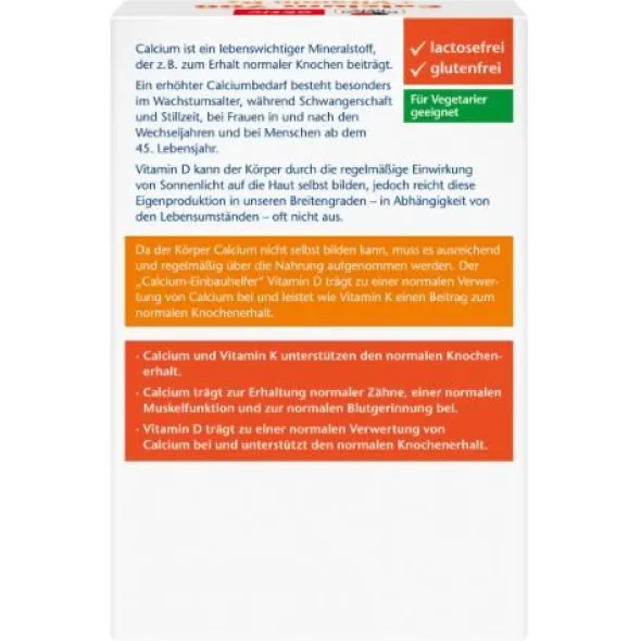 DOPPELHERZ Calcium 700+Vitamin D3 Tabletten 80 St