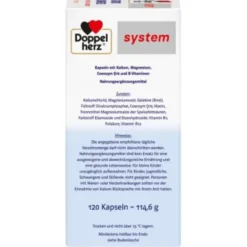 DOPPELHERZ Cardio Komplex system Kapseln 120 St