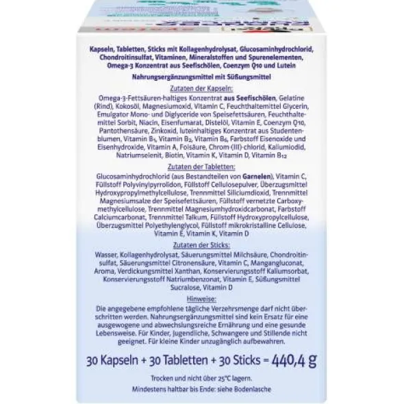 DOPPELHERZ Chondro-Komplex syst.Komb.Tab.Kap.Stick 30 St