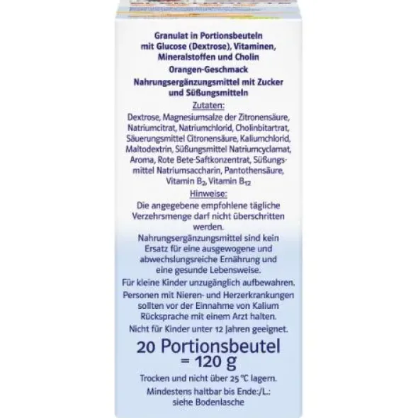 DOPPELHERZ Elektrolyte Recharge system Granulat 20 St