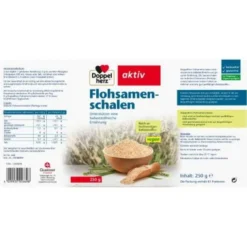DOPPELHERZ Flohsamenschalen Pulver 250 g