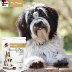 DOPPELHERZ für Tiere Haut&Fell Compl.Chews f.Hunde 30 St