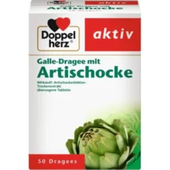 DOPPELHERZ Galle-Dragee mit Artischocke 50 St