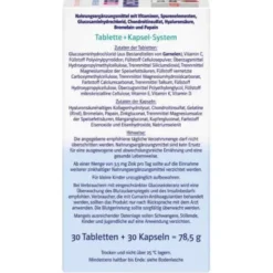 DOPPELHERZ Glucosamin 1200 Duo system Kombipackung 60 St
