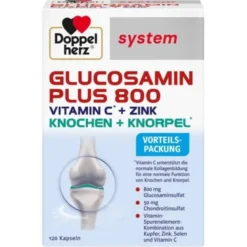 DOPPELHERZ Glucosamin Plus 800 system Kapseln 120 St