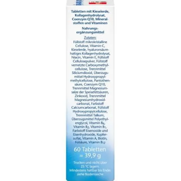 DOPPELHERZ Haut+Haare+Nägel Tabletten 60 St