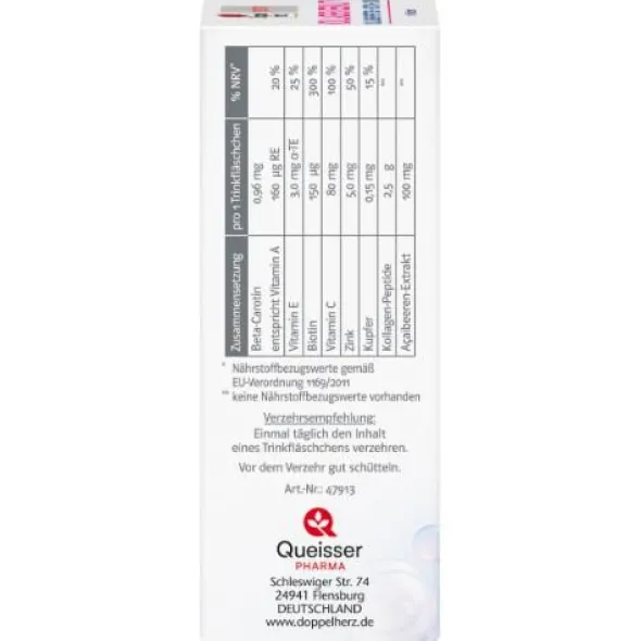DOPPELHERZ Kollagen Beauty system Trinkfläschchen 10 St