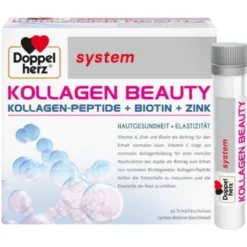 DOPPELHERZ Kollagen Beauty system Trinkfläschchen 30 St