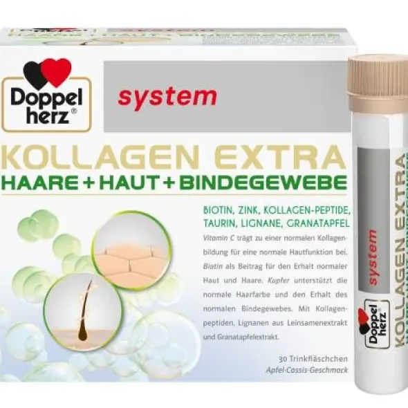 DOPPELHERZ Kollagen Extra system Trinkampullen 30 St