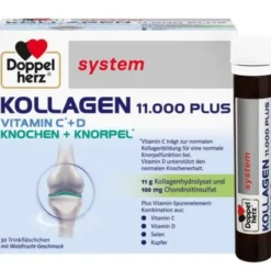 DOPPELHERZ Kollagen 11.000 Plus system Ampullen 30X25 ml