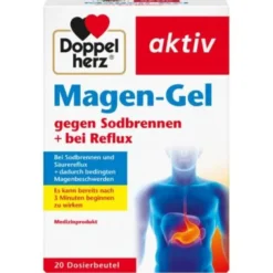DOPPELHERZ Magen-Gel gegen Sodbrennen+bei Reflux 20X10 ml