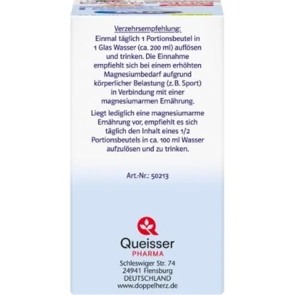 DOPPELHERZ Magnesium 400 Citrat system Granulat 20 St