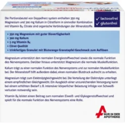DOPPELHERZ Magnesium+Kalium Citrat system Granulat 40 St