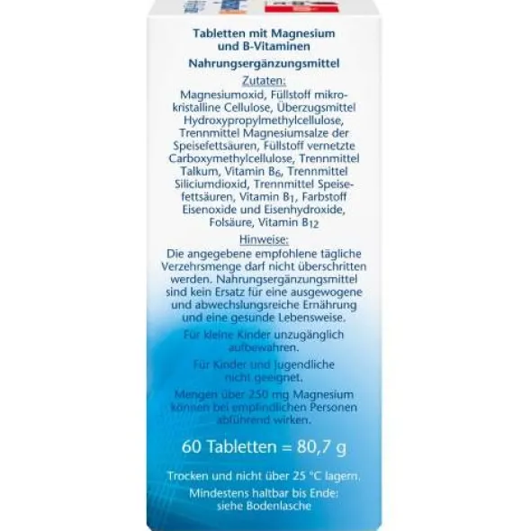 DOPPELHERZ Magnesium 400 mg Tabletten 60 St
