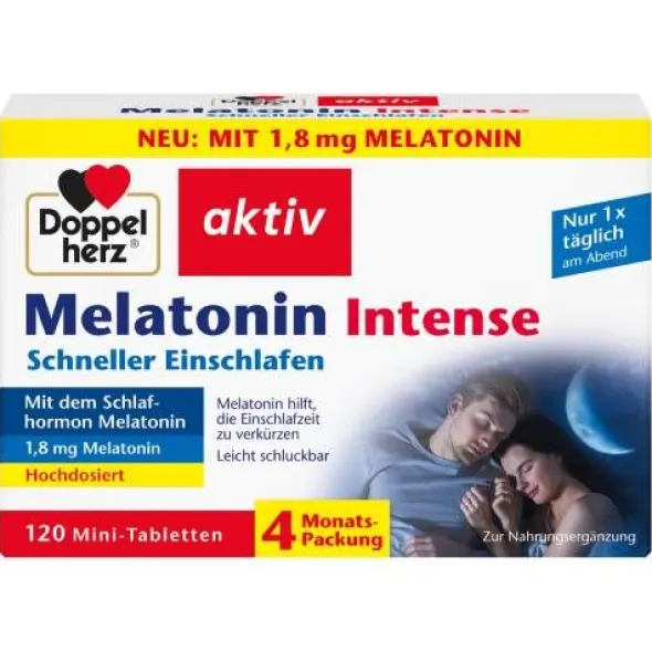 DOPPELHERZ Melatonin Tabletten 120 St