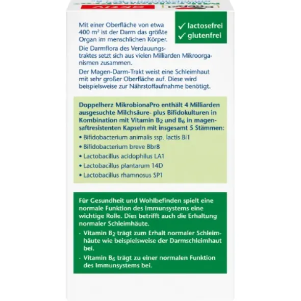 DOPPELHERZ MikrobionaPro Kapseln 60 St