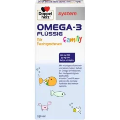DOPPELHERZ Omega-3 flüssig family system 250 ml