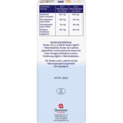 DOPPELHERZ Omega-3 Gel-Tabs family system 120 St
