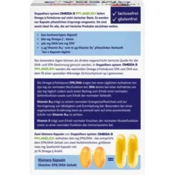 DOPPELHERZ Omega-3 pflanzlich system Kapseln 120 St