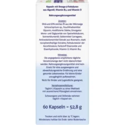 DOPPELHERZ Omega-3 pflanzlich system Kapseln 60 St
