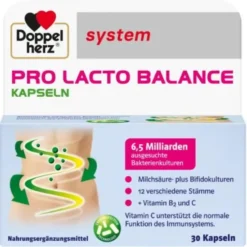DOPPELHERZ Pro Lacto Balance system Kapseln 30 St