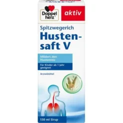 DOPPELHERZ Spitzwegerich Hustensaft V 150 ml