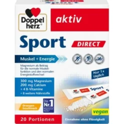 DOPPELHERZ Sport DIRECT Vitamine+Mineralien 20 St