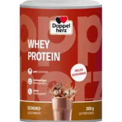 DOPPELHERZ Whey Protein Schoko-Geschmack Pulver 300 g