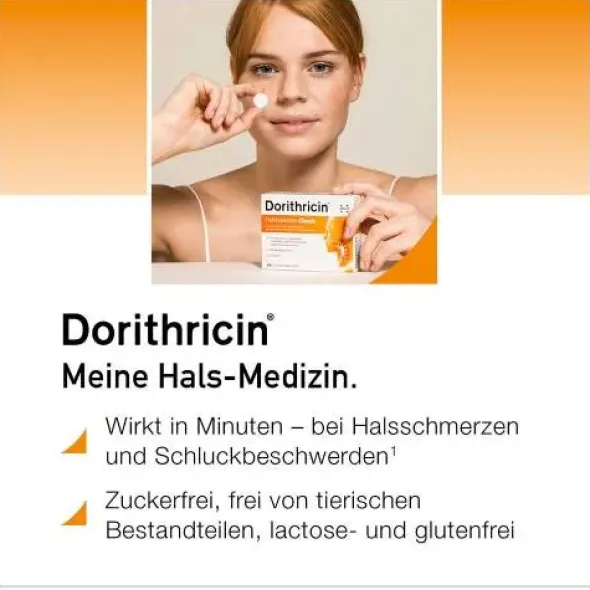 DORITHRICIN Halstabletten Classic 20 St