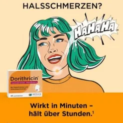 DORITHRICIN Halstabletten Waldbeere 40 St