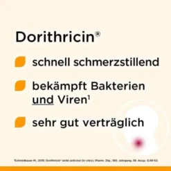 DORITHRICIN Halstabletten Waldbeere 40 St