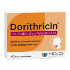 DORITHRICIN Halstabletten Waldbeere 40 St