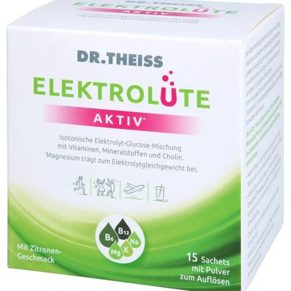 DR.THEISS Elektrolüte AKTIV Pulver Sachets 15 St