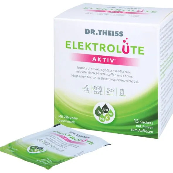 DR.THEISS Elektrolüte AKTIV Pulver Sachets 15 St
