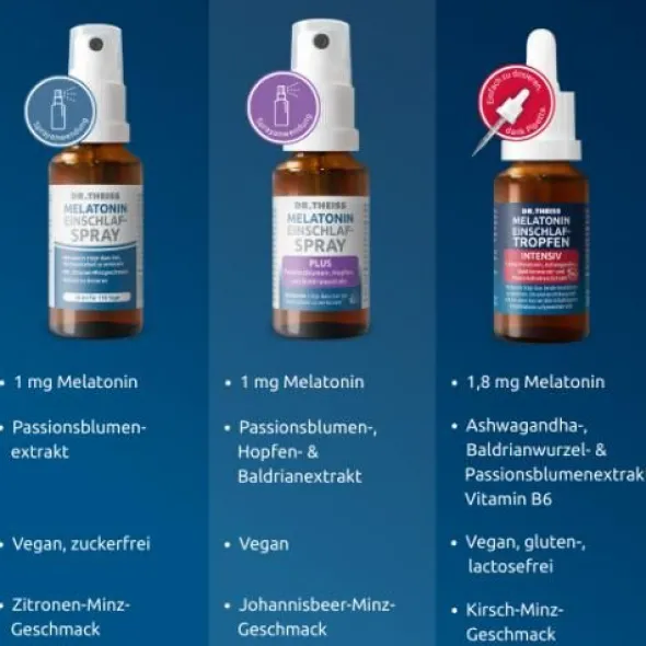 DR.THEISS Melatonin+Magn.400 Schlaf-Komplex Pulver 15X5 g
