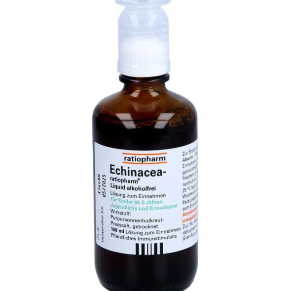 ECHINACEA-RATIOPHARM Liquid alkoholfrei 100 ml