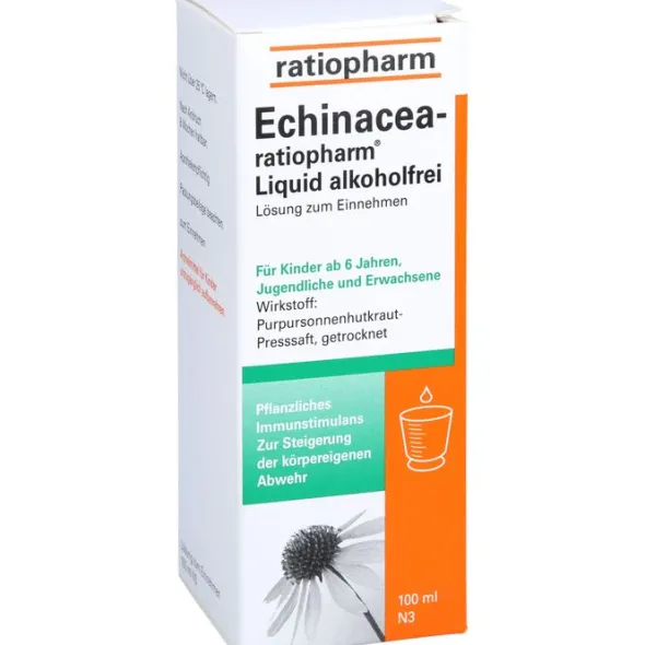 ECHINACEA-RATIOPHARM Liquid alkoholfrei 100 ml