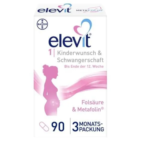 ELEVIT 1 Kinderwunsch & Schwangerschaft Tabletten 90 St