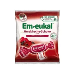 EM-EUKAL Bonbons Herzkirsche-Schoko zuck.halt.Akt. 50 g