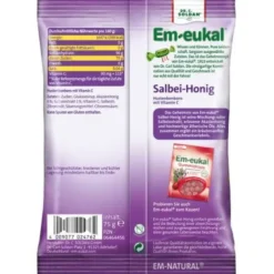 EM-EUKAL Bonbons Salbei Honig zuckerhaltig 75 g