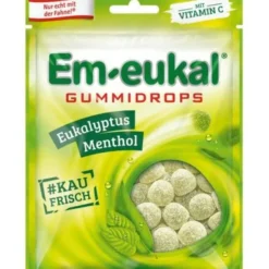 EM-EUKAL Gummidrops Eukalyptus-Menthol zuckerhalt. 90 g