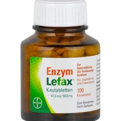 ENZYM LEFAX Kautabletten 100 St