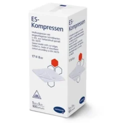 ES-KOMPRESSEN unsteril 5x5 cm 8fach 100 St