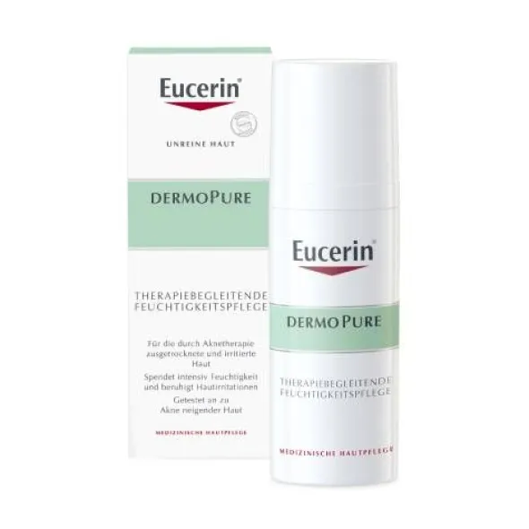 EUCERIN DermoPure therapiebegl.Feuchtigkeitspflege 50 ml