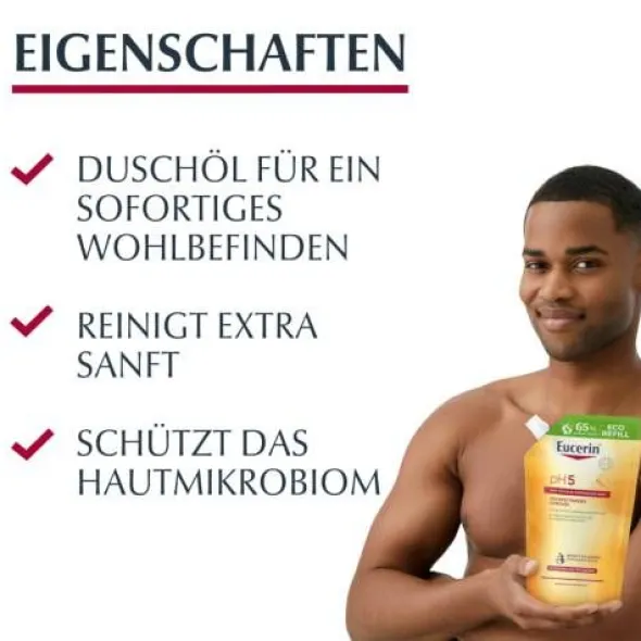 EUCERIN pH5 Duschöl empfindliche Haut Nachfüll 400 ml