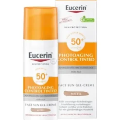 EUCERIN Sun CC Creme getönt mittel LSF 50+ 50 ml