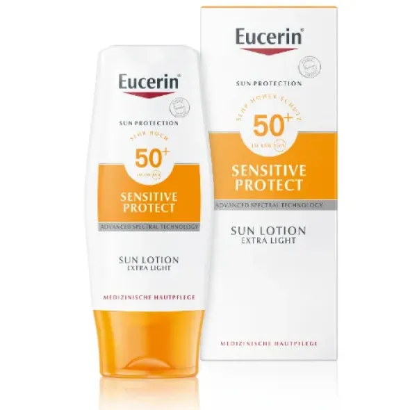 EUCERIN Sun Lotion extra leicht LSF 50 150 ml