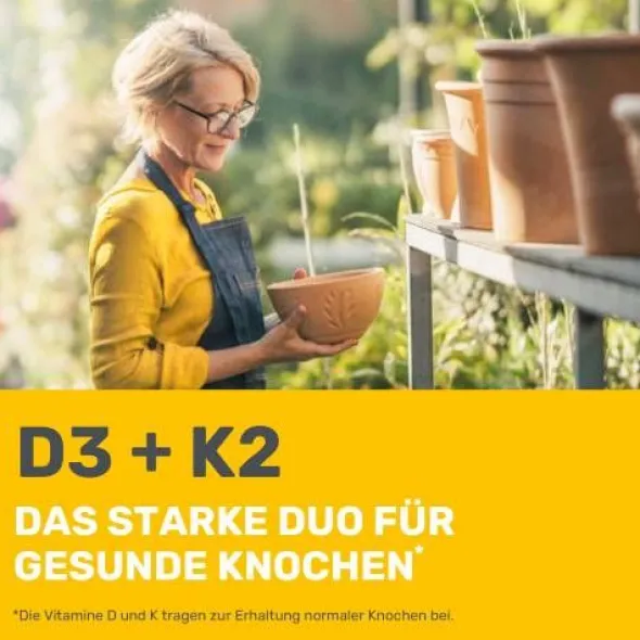 EUNOVA DuoProtect D3+K2 1000 I.E./80 μg Kapseln 90 St