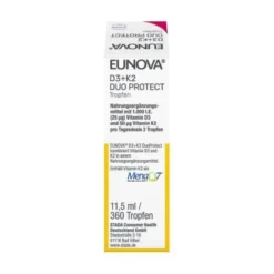 EUNOVA DuoProtect D3+K2 1000 I.E./50 μg Tropfen 11,5 ml